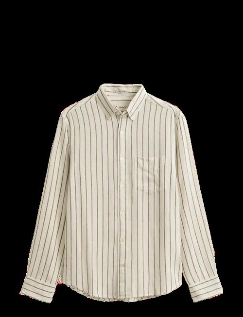 Gant | Reg Linen Viscose Stripe Shirt | XL