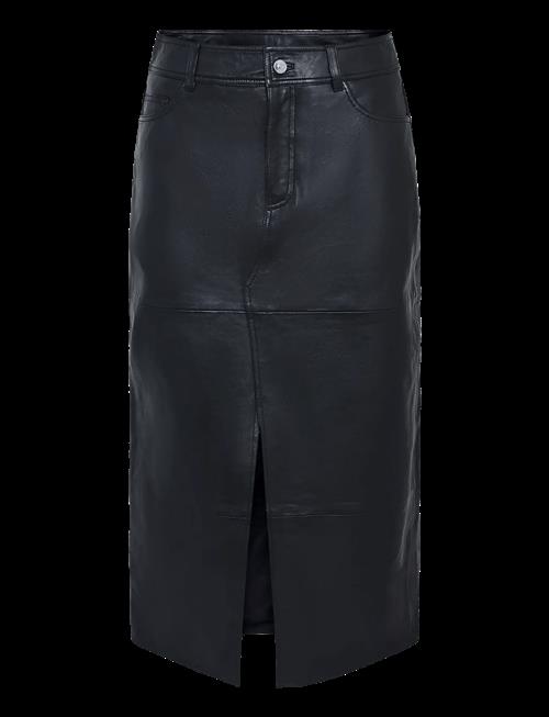 YAS | Yasmina Hmw Leather Long Skirt Noos | M