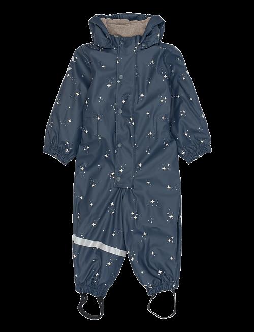 mikk-line | Pu Aop Rain Suit With Fleece | 104