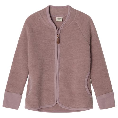 Kuling Adelaide Wool Fleece Jacket Purple Mauve Purple Mauve-98/104 cm Uld Lilla  98/104 cm  unisex