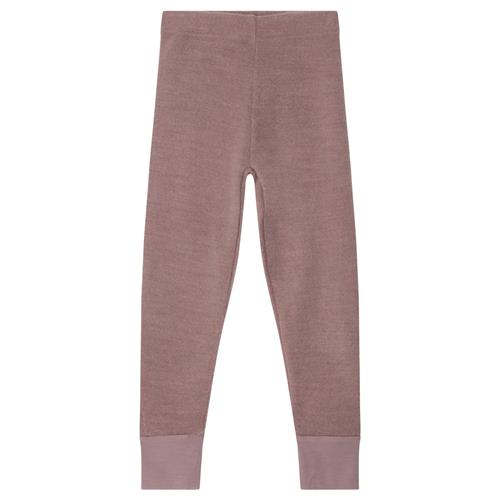 Kuling Adelaide Wool Fleece Pants Purple Mauve Purple Mauve-122/128 cm Uld Brun  122/128 cm  unisex