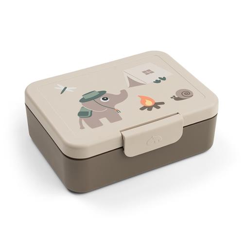 Done by Deer Lunch Box W/Divider Tiny Trails Sand Sand One Size  Beige  One Size  unisex