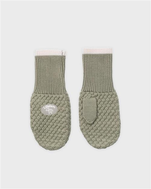 Lillelam Mittens Classic Rosemary Rosemary 74/80 cm Uld Grøn  74/80 cm  unisex