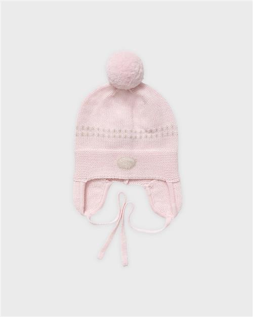 Lillelam Hat Classic Sky Pink Sky Pink 52/54 cm Uld Lyserød  52/54 cm  Piger