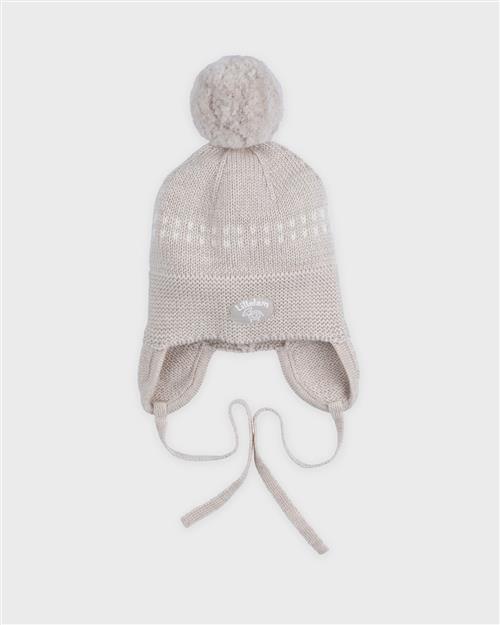 Lillelam Hat Classic Light Beige Light Beige 48/50 cm Uld Beige  48/50 cm  unisex