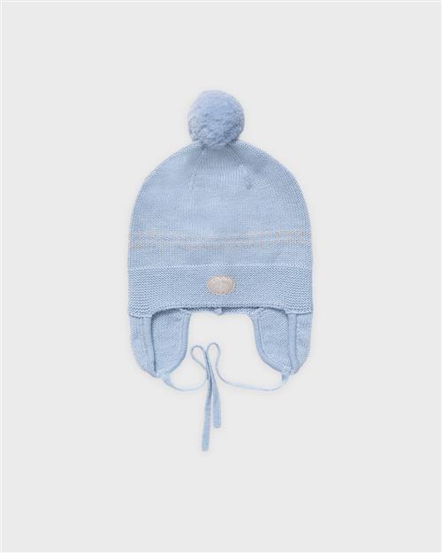 Lillelam Hat Classic Sky Blue Sky Blue 48/50 cm Uld Blå  48/50 cm  Drenge