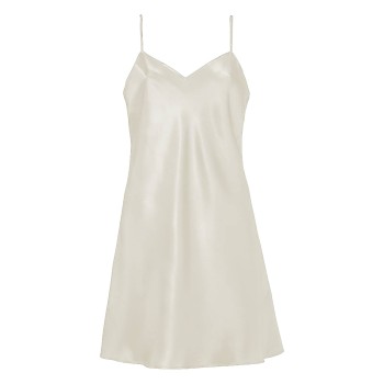 Damella 44001 Nightdress Elfenben silke Large Dame