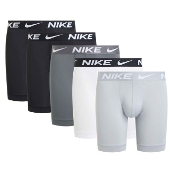 Nike 5P Dri-FIT Support Boxers Grå polyester 2XL Herre