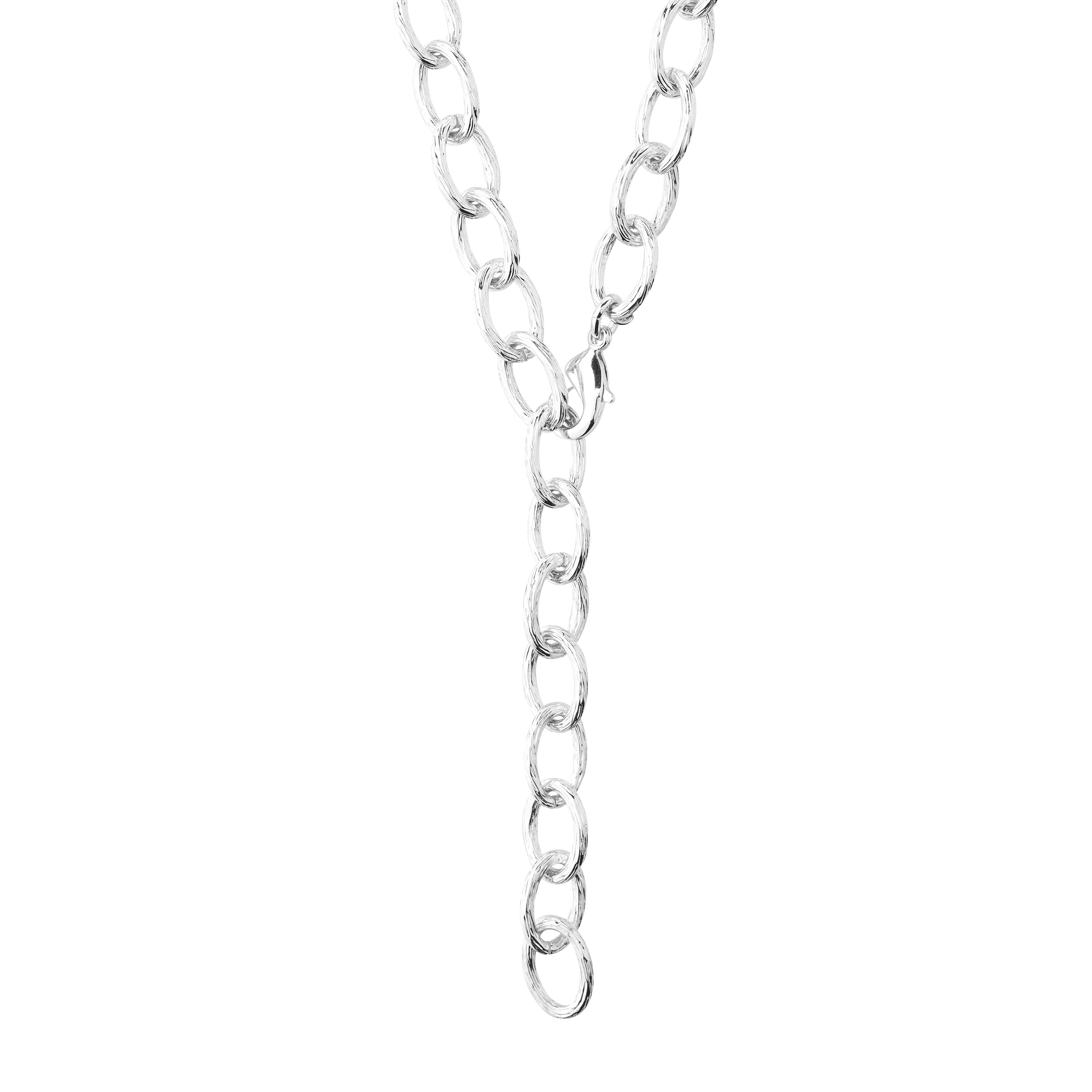 Pilgrim NOW halskæde sølvbelagt