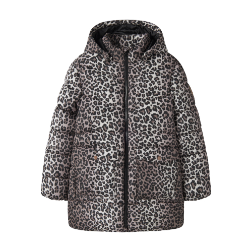 NAME IT Puffer Jakke Mimosa Brown Lentil