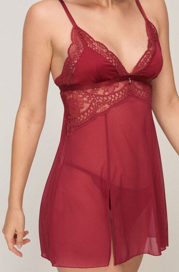 Hunkemöller Babydoll Tosca Rød