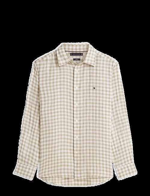 Tommy Hilfiger | Linen Essential Gingham Rf Shirt | XXL