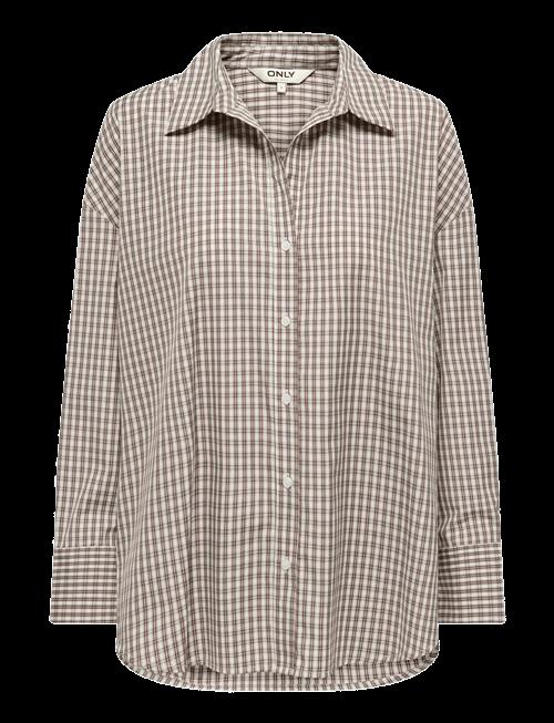 ONLY | Onloregon Alva Ls Reg Shirt Noos Wvn | S
