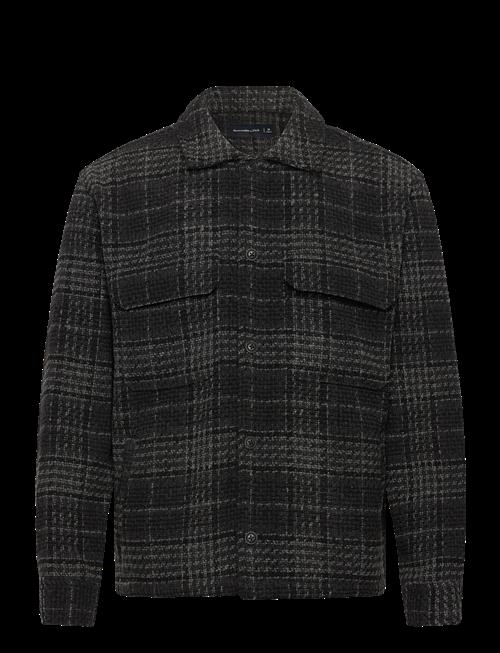 Abercrombie & Fitch | Long Sleeve Boucle Overshirt | S