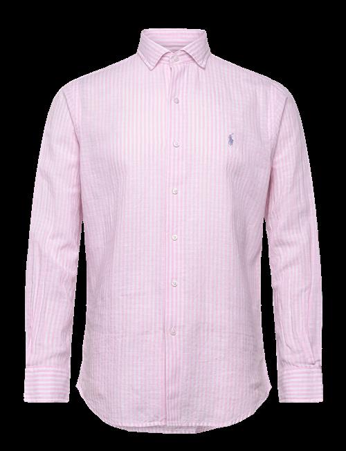 Polo Ralph Lauren | Custom Fit Striped Seersucker Shirt | L