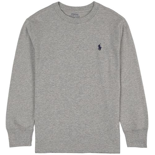 Ralph Lauren Mærket T-shirt Andover Heather Andover Heather 7 Y  Grå  7 år  Drenge