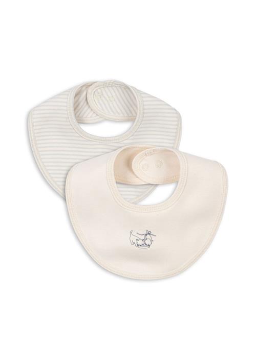 Fanga Fontana Fio Stribet 2-pak Hagesmæk Blue Mix  Blue Mix One Size  Blå  One Size  Drenge