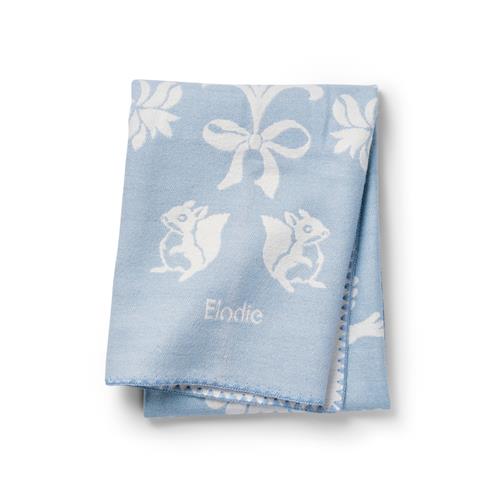 Elodie Elodie Jacquard Blanket Blueberry Blue Blueberry Blue One Size  Blå  One Size  Drenge
