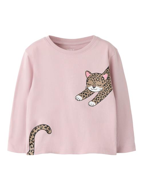 Name It T-shirt Med Lange Ærmer Violet Ice  Violet Ice 80 cm  Lilla  80 cm  Piger