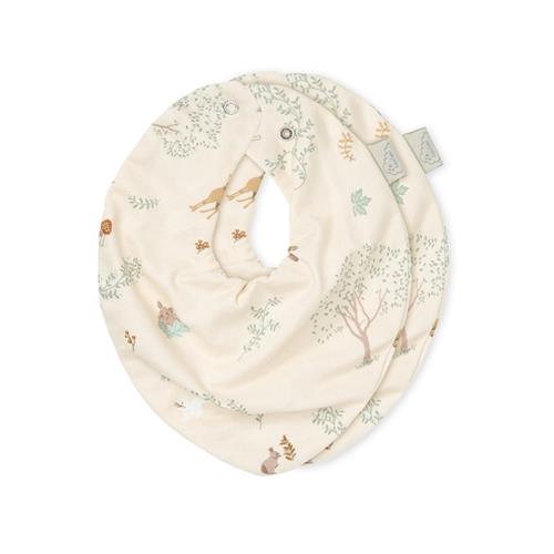 Cam Cam Bandana Bib, Jersey, 2 Pack  Woodland Woodland One Size  Grøn  One Size  Drenge