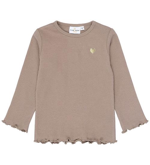 The New Bluse - Rib - TnstYania - Taupe Gray TN