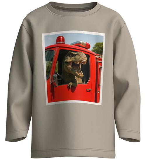 Name It Bluse - NmmVoto - Island Fossil/Dino Firetruck