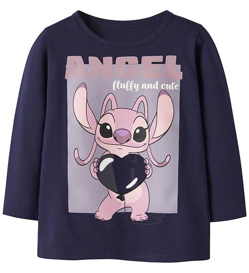 Name It Bluse - NmfOda - Stitch - Evening Blue