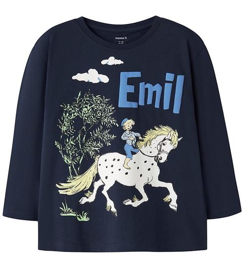 Name It Bluse - NmmOlson - Emil Fra Lønneberg - Navy Blazer