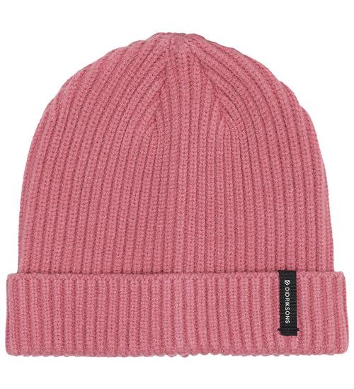 Didriksons Hue - Strik/Rib - Bus - Heather Pink