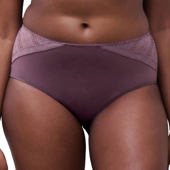 Chantelle Trusser EasyFeel High-Waisted Support Full Brief Blomme nylon 46 Dame