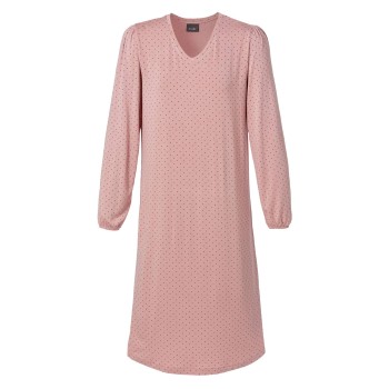 Trofé Trofe Bamboo Long Sleeve Dress Rosa X-Large Dame