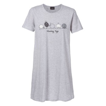 Trofé Trofe Yoga Big T Nightdress Grå bomuld Large Dame