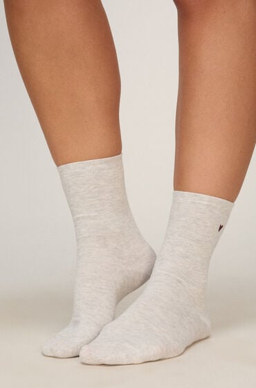 Hunkemöller Sokker 3 Pair Cotton Hvid