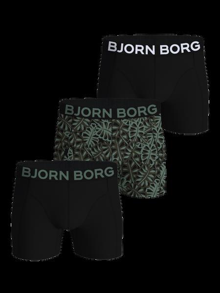 Björn Borg Organic Cotton Stretch Boxers 3-pack Sort, XL