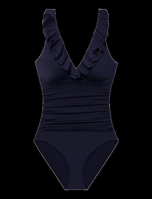 Lauren Ralph Lauren Swimwear | Lrl Beach Club Ruffle Surplice Uw S | 40