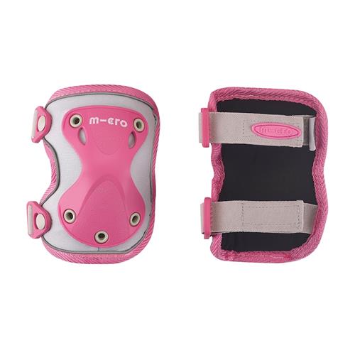 Micro Beskyttelsespuder Til Knæ Og Albuer Reflective Pink  Knee And Elbow Protective Pads Reflective Pink M  Lyserød  M  unisex