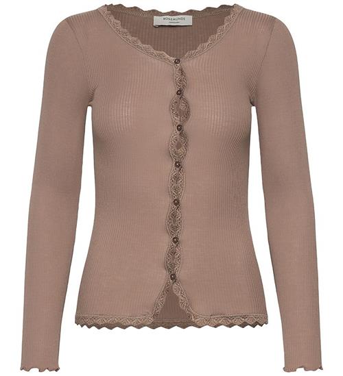 Rosemunde Cardigan - Rib - RkBalta - Walnut m. Blonder