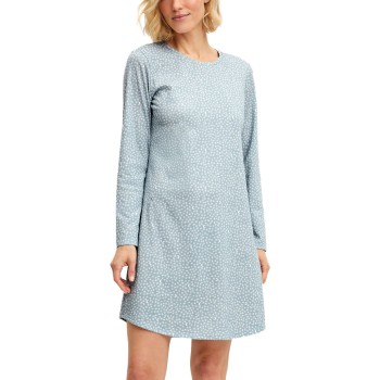 Calida Midnight Dreams Nightdress Lyseblå bomuld Medium Dame