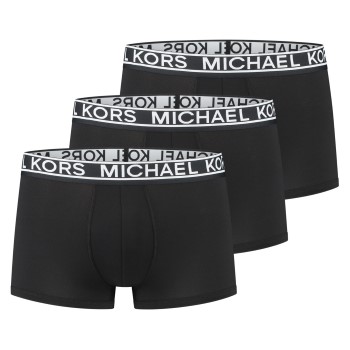 Michael Kors 3P Mesh Tech Trunks Sort nylon Small Herre