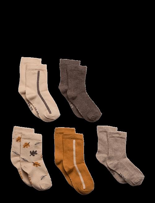 Minymo | Socks W. Pattern (5-Pack) | 23\26