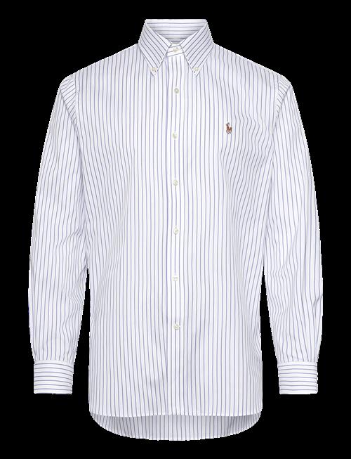 Polo Ralph Lauren | Custom Fit Striped Pinpoint Oxford Shirt | 43