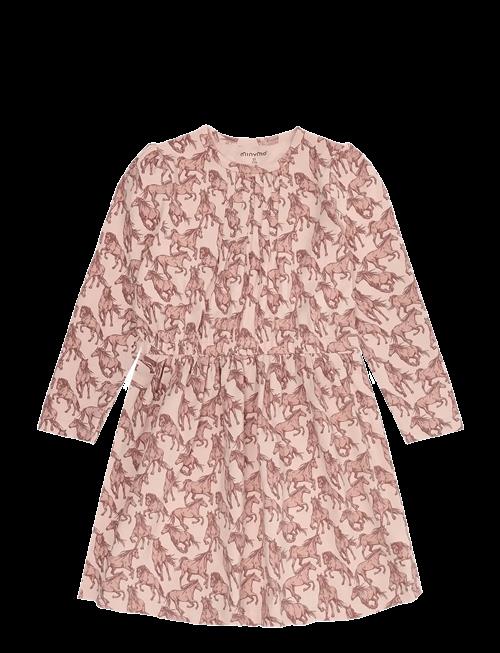 Minymo | Dress Ls Aop | 128