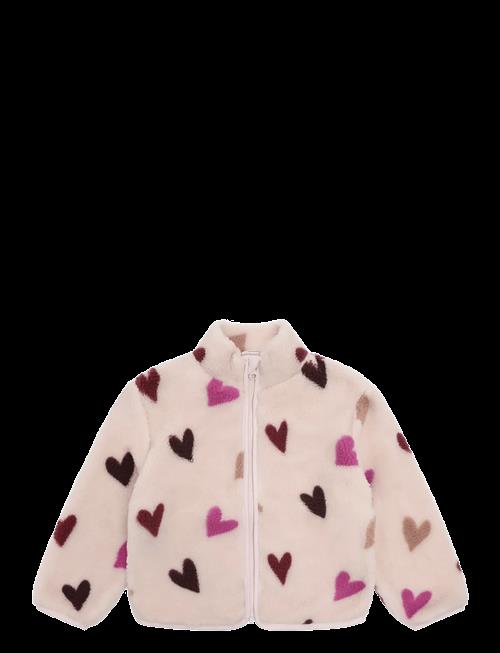 Minymo | Teddy Jacket Aop W. Lining | 116
