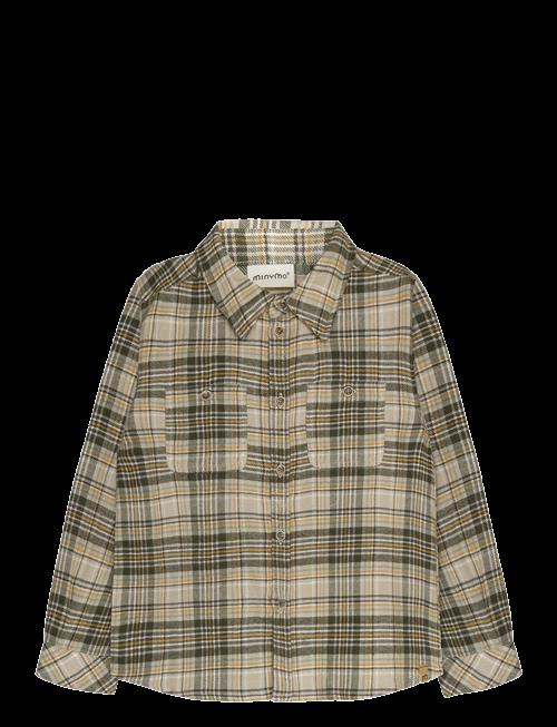 Minymo | Shirt Ls Check | 128