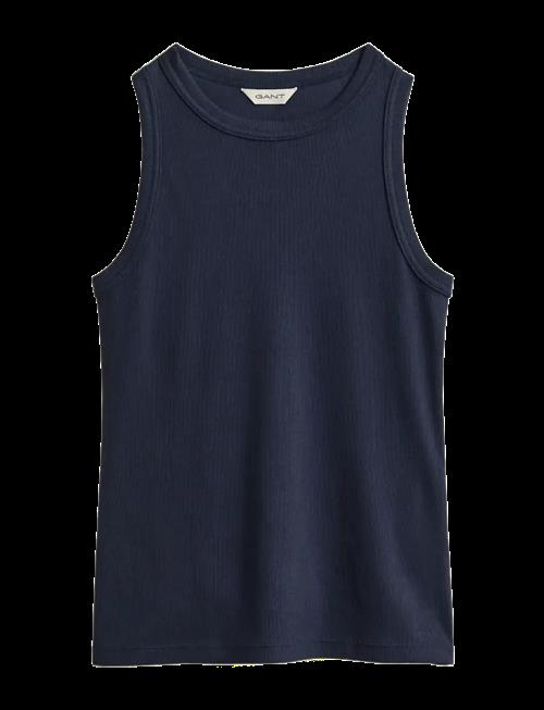 Gant | High Neck Rib Tank Top | XL