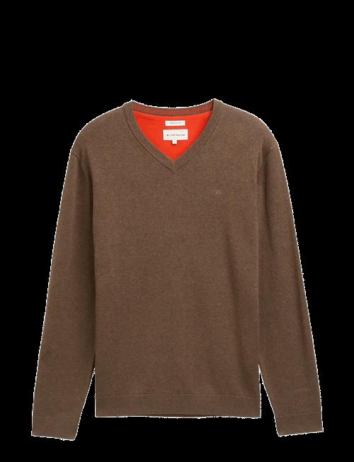 Tom Tailor | Basic V-Neck Knit | L