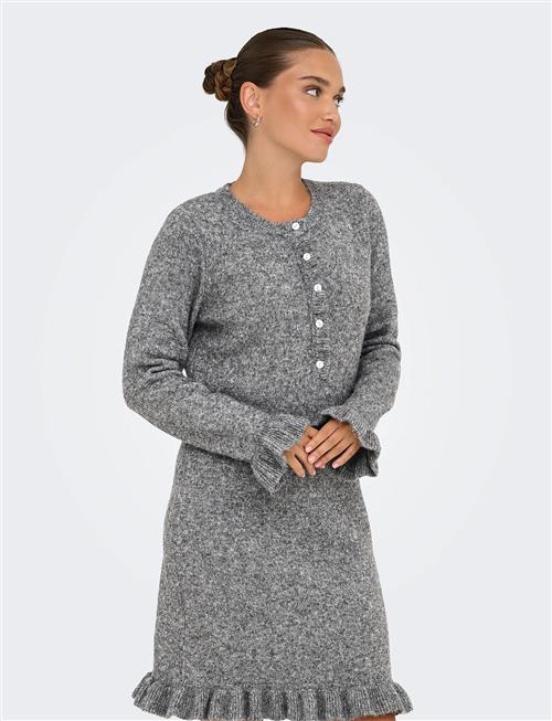 ONLY | Onlmera Life Ls Frill Dress Ex Knt | S