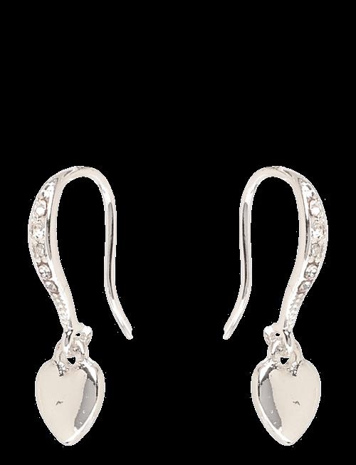 Pilgrim | Dixie Heart Earrings Silver-Plated | ONE SIZE