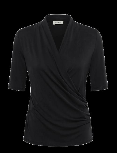 Soaked | Slcolumbine Wrap Blouse Ss | XL