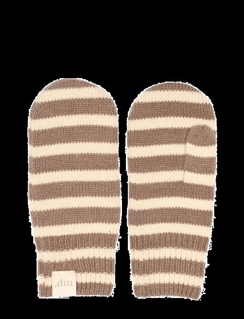 mp Denmark | Bergen Striped Mittens | 3-4Y